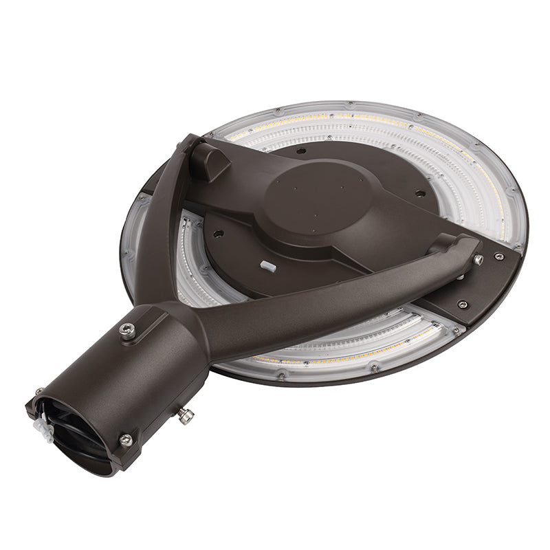 120W/135W/150W Adjustable LED Architectural Post Top Light 3K-4K-5K Selectable, 100-277V