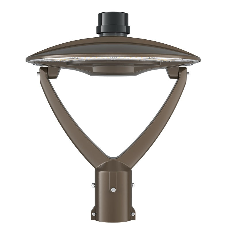 30W 50W 60W Architectural LED Post Top Light 3000K 4000K 5000K Selectable, 100-277VAC