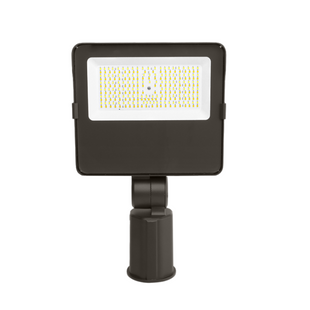 108W-90W-63W LED Flood Security Lights With Wattage And 3CCT Selectable-Photocell Option-Slipfitter/Trunnion Mount