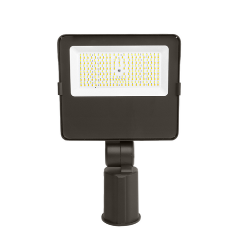 108W-90W-63W LED Flood Security Lights With Wattage And 3CCT Selectable-Photocell Option-Slipfitter/Trunnion Mount