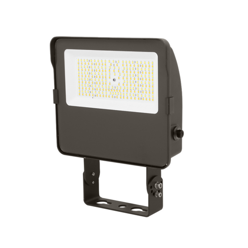 108W-90W-63W LED Flood Security Lights With Wattage And 3CCT Selectable-Photocell Option-Slipfitter/Trunnion Mount
