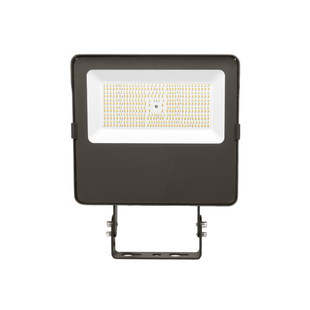 155W-125W-90W LED Flood Security Lights With Wattage And 3CCT Selectable-Photocell Option-Slipfitter/Trunnion Mount