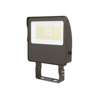 155W-125W-90W LED Flood Security Lights With Wattage And 3CCT Selectable-Photocell Option-Slipfitter/Trunnion Mount
