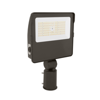 155W-125W-90W LED Flood Security Lights With Wattage And 3CCT Selectable-Photocell Option-Slipfitter/Trunnion Mount