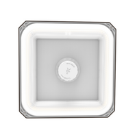 100W-80W-60W LED Canopy Light, 35K-4K-5K Tunnable, 120-277VAC