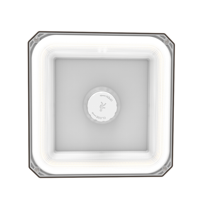 100W-80W-60W LED Canopy Light, 35K-4K-5K Tunnable, 120-277VAC