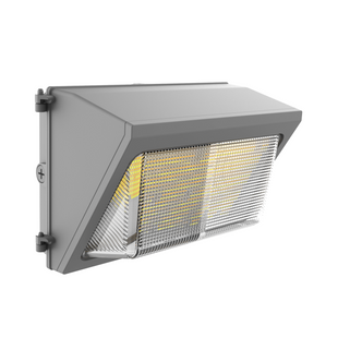 LED Wall Pack Light, Wattage & CCT Selectable, Bronze Finish, 120-277VAC, Photocell Option