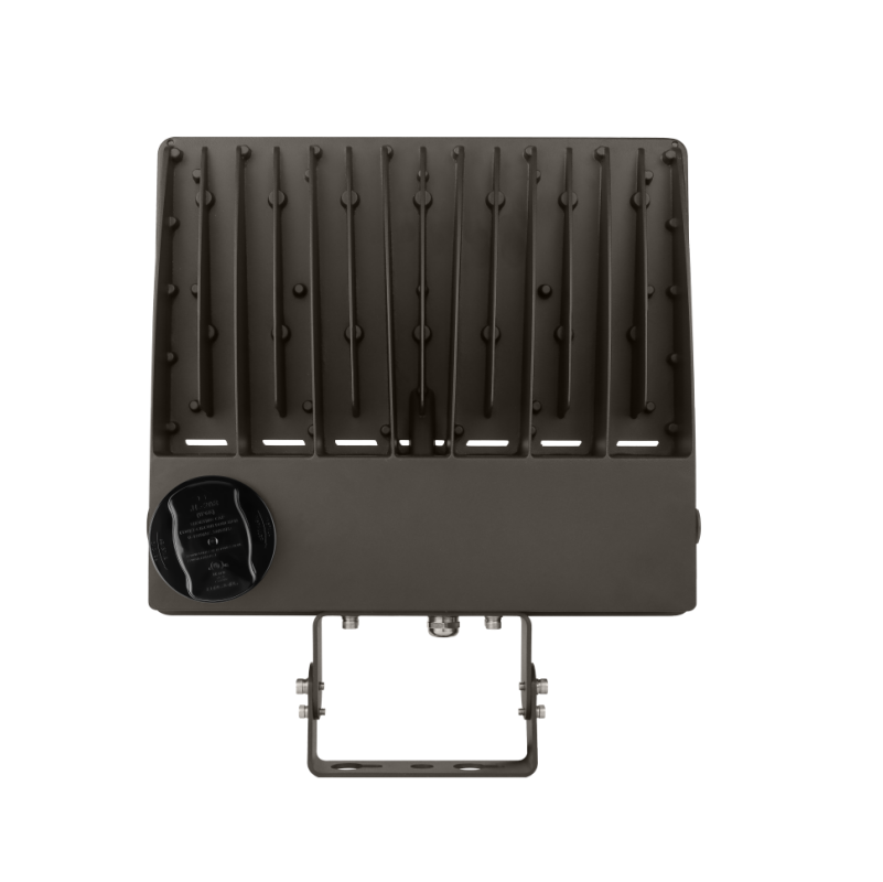 250W-200W-150W-125W LED Flood Area Lights, Wattage & 3CCT Selectable, 120-277V/277V-480V, Photocell Option, Slipfitter/Trunnion Mount