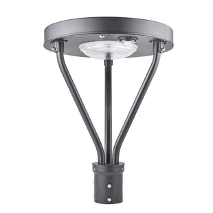 25W Solar LED Post Top Light 3,000 Lumens - PIR Motion Sensor