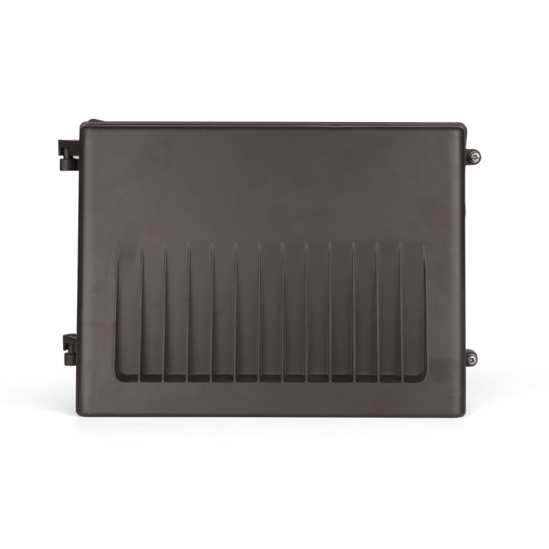 Full Cutoff LED Wall Pack Light, Wattage & CCT Selectable, Bronze Finish, 120-277VAC, Photocell Option
