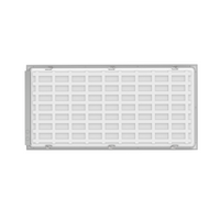 2x4 LED Panel Light 50W-40W-35W-30W-25W- 5 Wattage & 5 CCT Selectable- 4 Pack