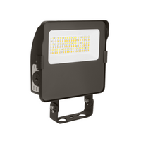 30W-25W-17W LED Flood Security Lights With Wattage And 3CCT Selectable-Photocell Option-Knuckle/Trunnion Mount