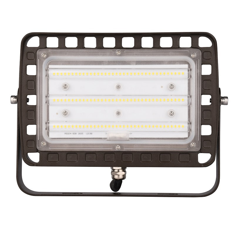 30W 50W LED Flood Light, 5000K, AC100-277V, Knuckle/Trunnion Mount/U Bracket Option