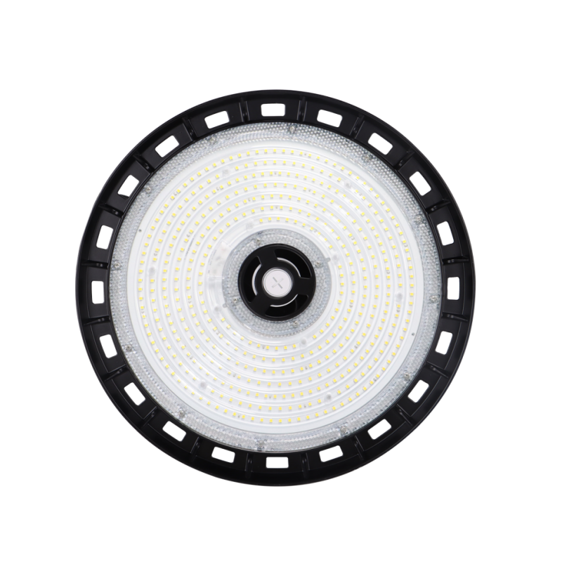 310W-270W-240W UFO LED High Bay Light, 4K/5K Selectable, 120-277V, 0-10V Dim, Motion Sensor Option