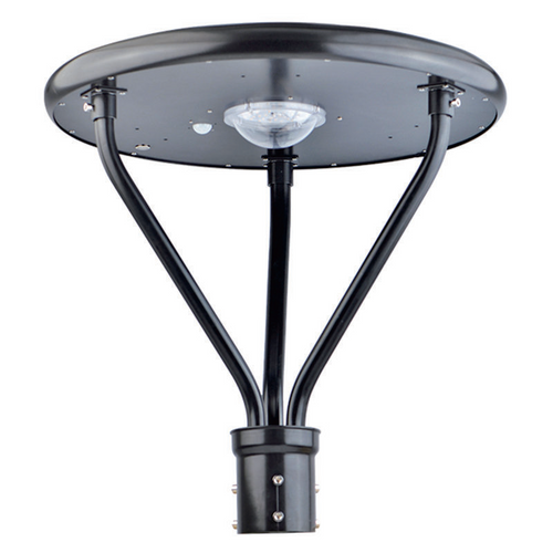 40W Solar LED Post Top Light 5,000 Lumens - PIR Motion Sensor