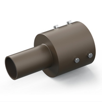 Tenon Adapter for 4" Round Pole