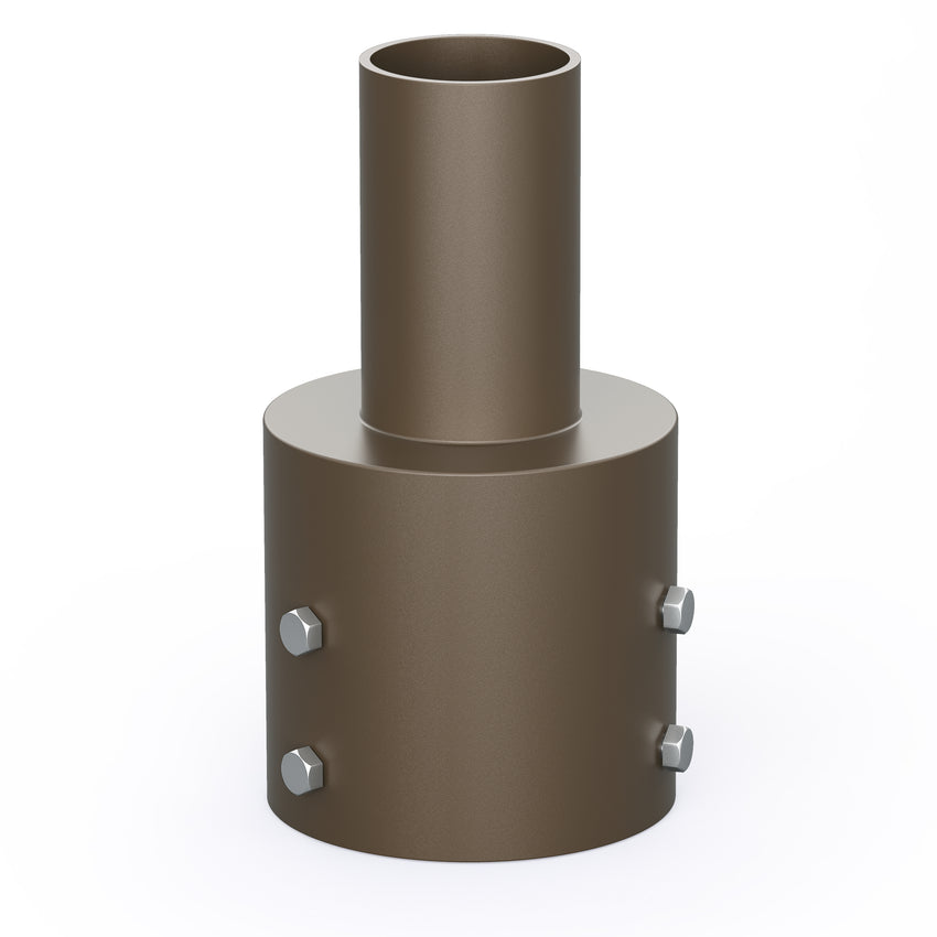 Tenon Adapter for 4" Round Pole