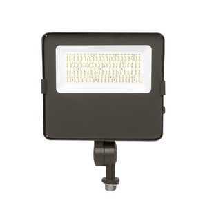 63W-50W-36W LED Flood Security Lights With Wattage And 3CCT Selectable-Photocell Option-Knuckle/Trunnion Mount