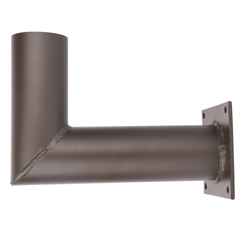 90° Wall Mount Bracket with 2-3/8-inch O.D. Tenon