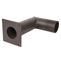 90° Wall Mount Bracket with 2-3/8-inch O.D. Tenon