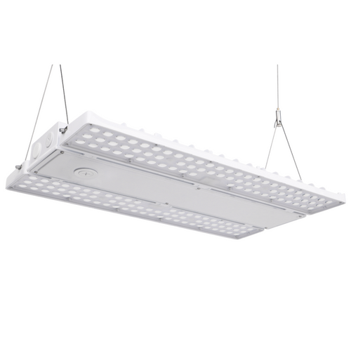 310W 270W 240W LED Linear High Bay Light - 4000K-5000K CCT, 120-277V / 277-480VAC
