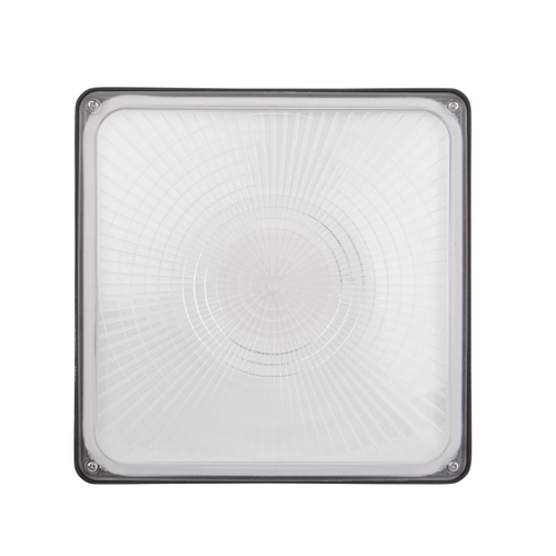 60W-45W-30W LED Square Canopy Light, 4K-5K Selectable, AC120-277VAC