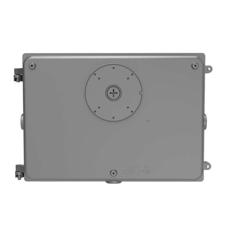 Full Cut off LED Wall Pack Fixture, Wattage & CCT Selectable, Bronze Finish, 120-277VAC, Photocell Option