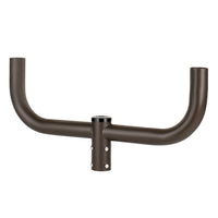 Short 180 Degree Double Bullhorn Bracket with 2-3/8" Tenons