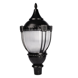 100W 80W 60W Acron LED Post Top Lantern 3000K 4000K 5000K Selectable, AC100-277V