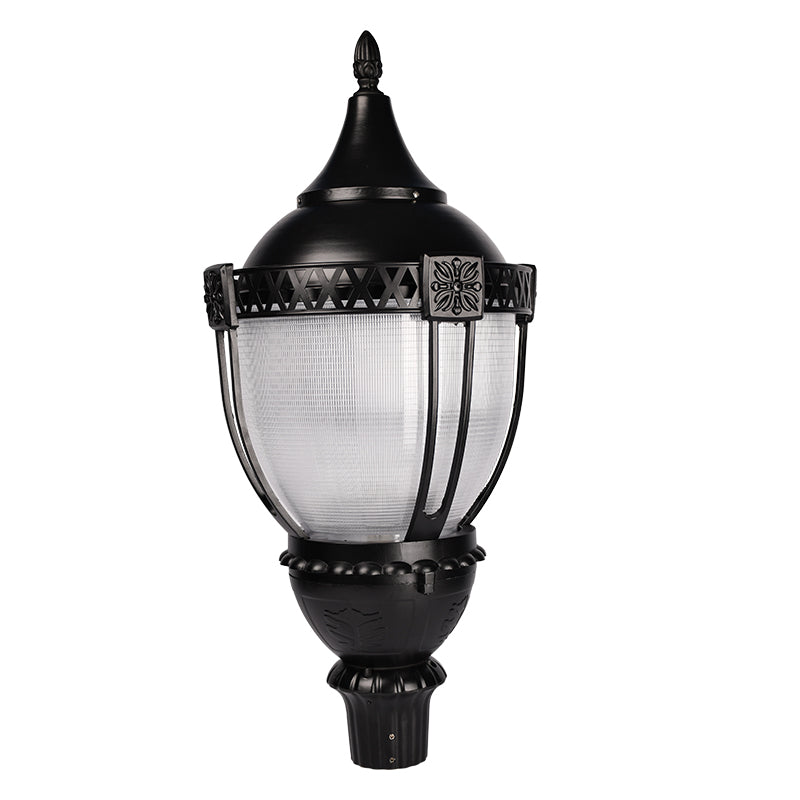 100W 80W 60W Acron LED Post Top Lantern 3000K 4000K 5000K Selectable, AC100-277V