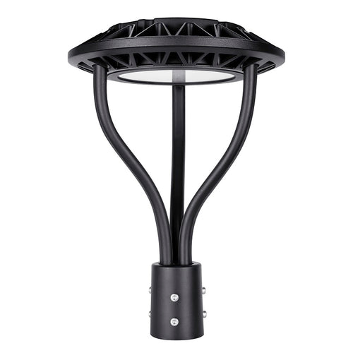 150W-100W-75W Modern Spider Mount Post Top Light-Wattage&CCT Selectable-AC100-277V-Photocell Option