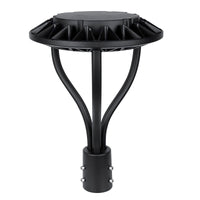 150W-100W-75W Modern Spider Mount Post Top Light-Wattage&CCT Selectable-AC100-277V