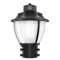 100W-80W-60W-48W-36W LED Post Top Lantern Fixtures 3000K / 4000K / 5000K CCT-Photocell option