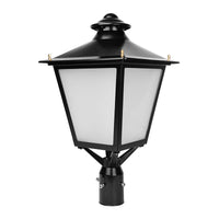 60W/50W/30W Tunable LED Decorative Post Top Lantern, 3K / 4K / 5K CCT-Photocell option