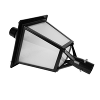 120W LED Decorative Post Top Lantern, 5000K, AC100-277V, PC Cover