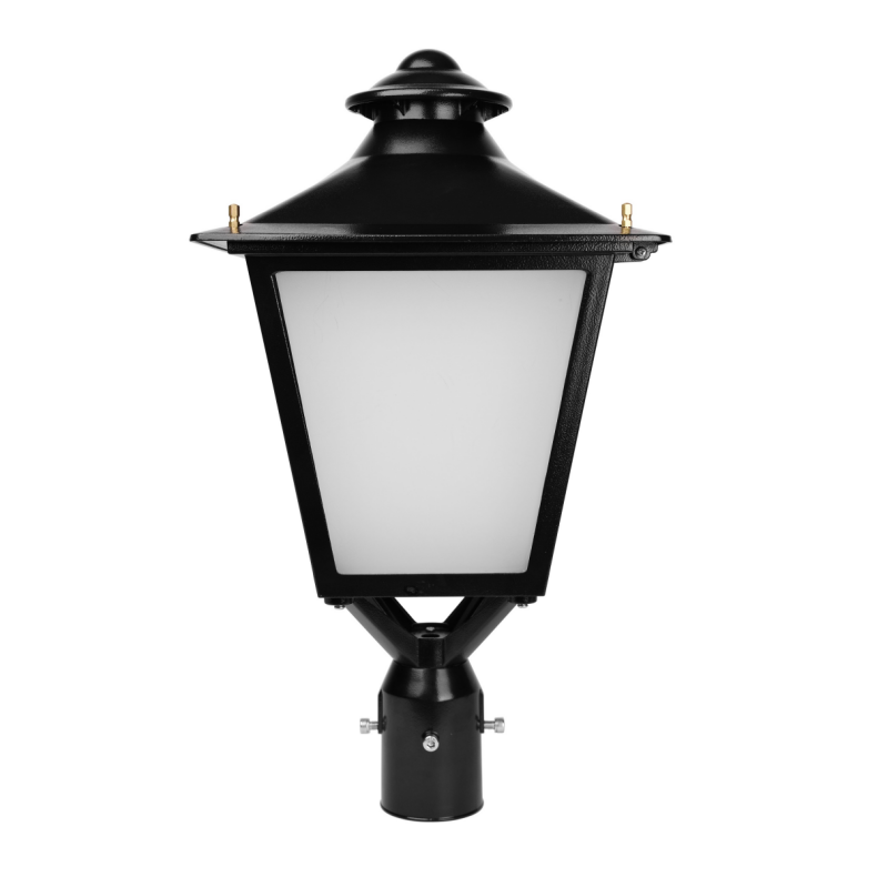 120W LED Decorative Post Top Lantern, 5000K, AC100-277V, PC Cover