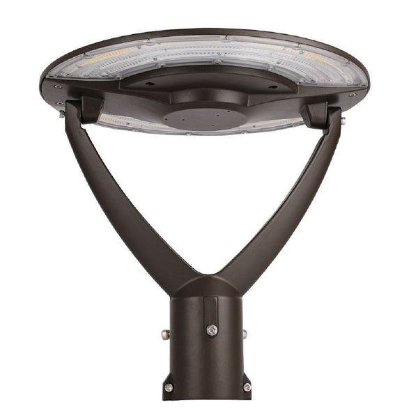 30W/50W/60W Adjustable LED Architectural Post Top Light 3K-4K-5K Selectable, 100-277VAC