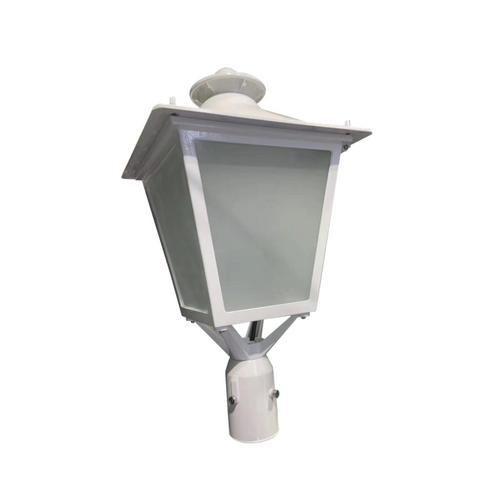 60W LED Decorative Post Top Lantern-5000K-AC100-277V-White Color