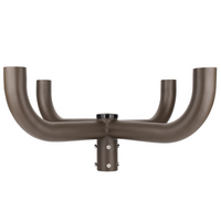 Quad Bullhorn Bracket with Short 4 Arms at 90 degrees