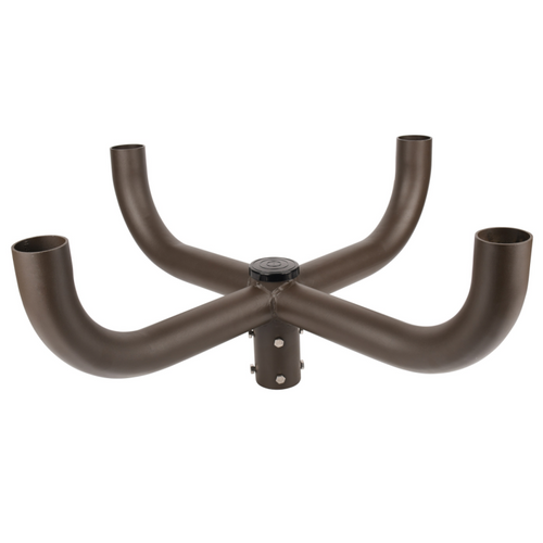 Quad Bullhorn Bracket with Long 4 Arms at 90 degrees