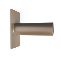 2-3/8'' OD Long Horizontal Side Tenon Adaptor Bracket For Square Pole