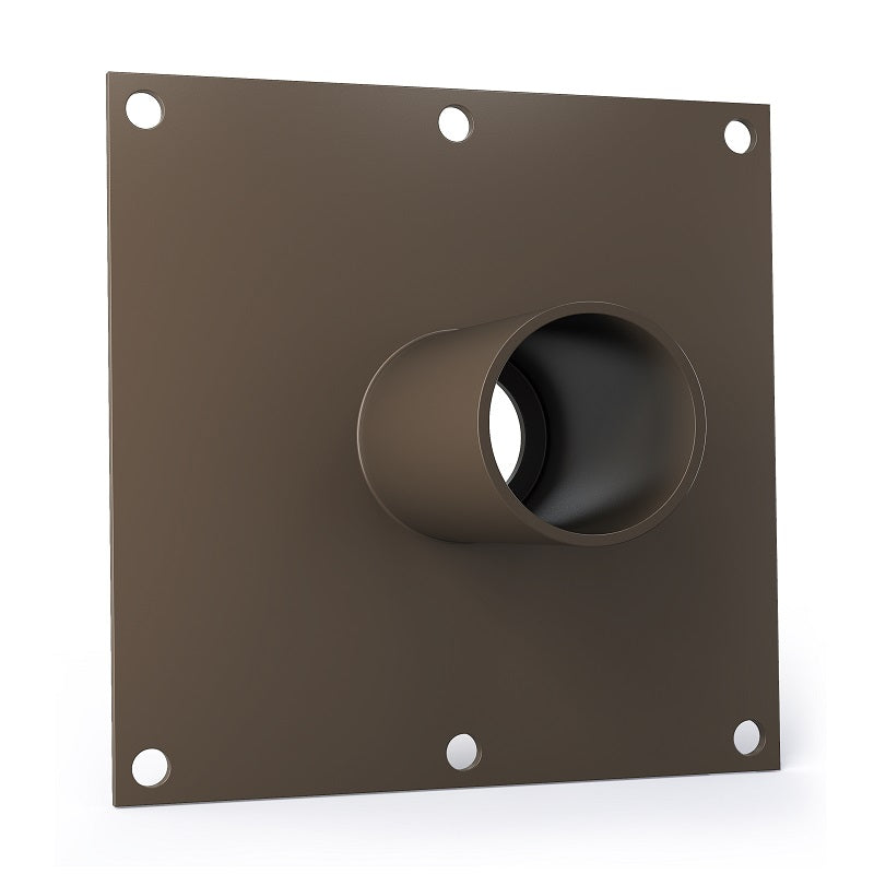 Straight Arm Wall Mount Big Bracket With 2 3/8'' OD Tenon