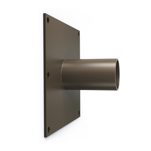 Straight Arm Wall Mount Big Bracket With 2 3/8'' OD Tenon