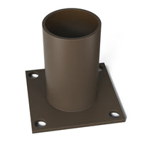Straight Arm Wall Mount Bracket With 2 3/8'' OD Tenon