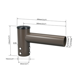 Spoke Bracket with Single Arm