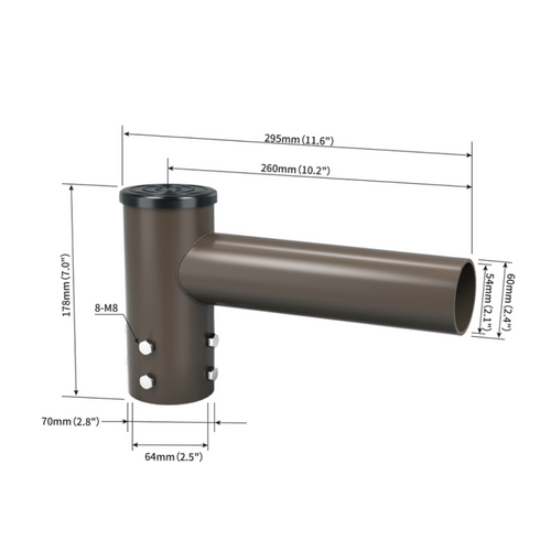 Spoke Bracket with Single Arm