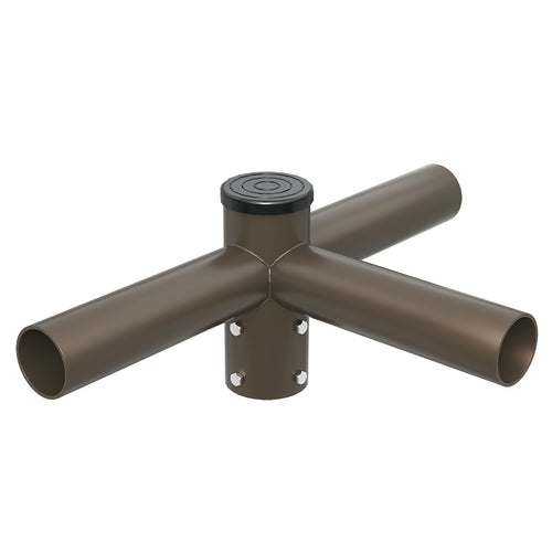 Triple Spoke Bracket with 3 Arms at 90 Degrees