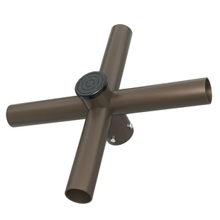Quad Spoke Bracket with 4 Arms at 90 Degrees, with 8inch Arm Long