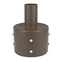 Tenon Adapter for 6" Round Pole