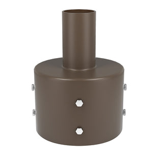 Tenon Adapter for 6" Round Pole